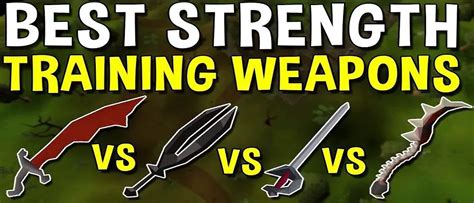 best attack training weapon osrs|fastest strength training osrs.